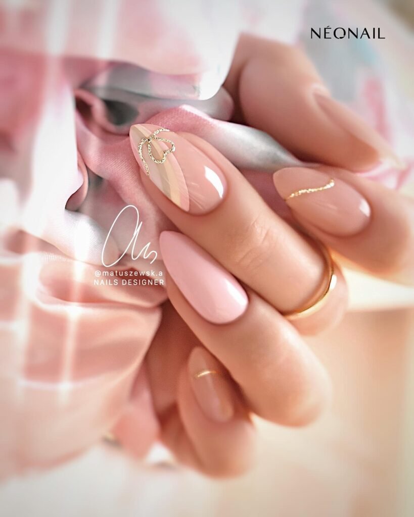 Patina effect nails with vintage copper tones by ideas_for_nailart