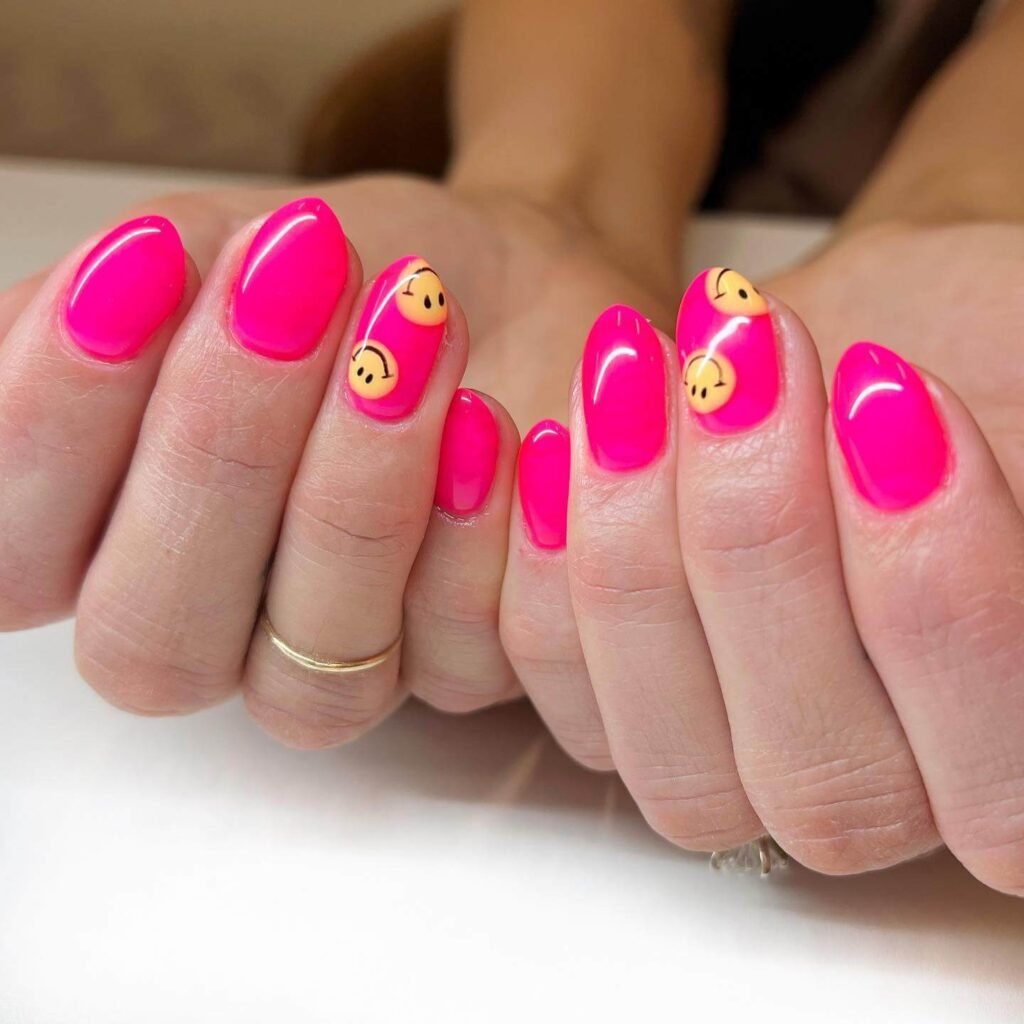 Jelly nails photographed under bright sunlight with water droplets by madnails.ut