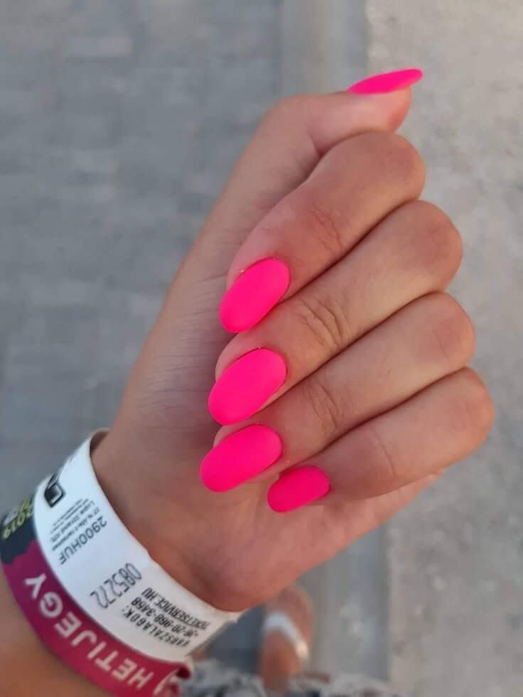 Matte nails photographed against velvet by nailbeautyguide
