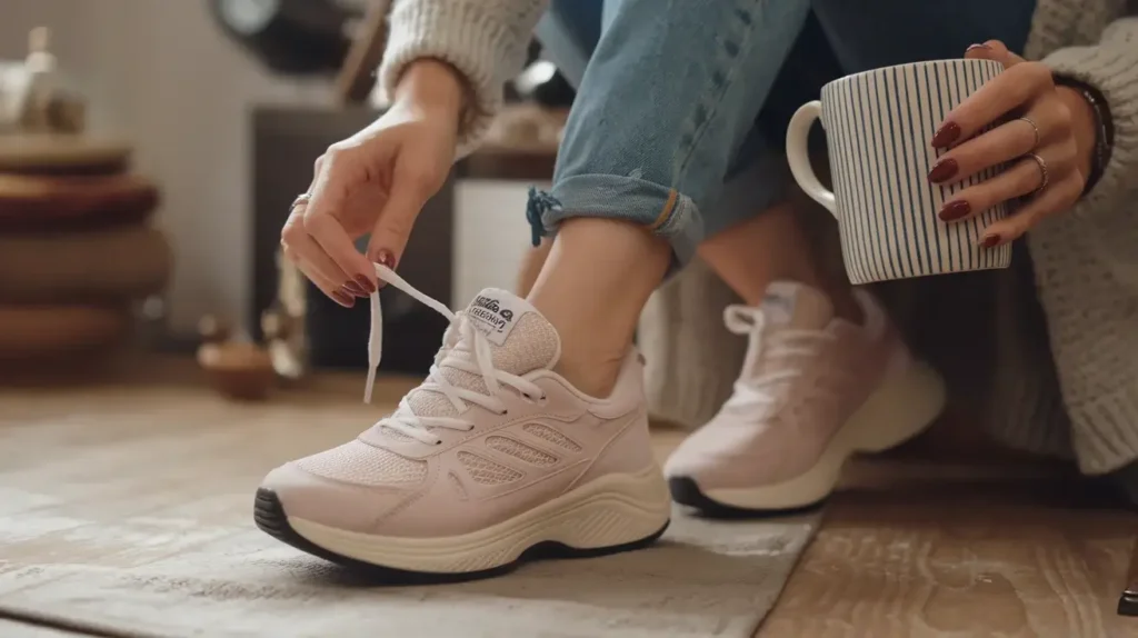 Example of squoval nail tips, a square shape with softened, rounded corners for practical wear. by nailbeautyguide