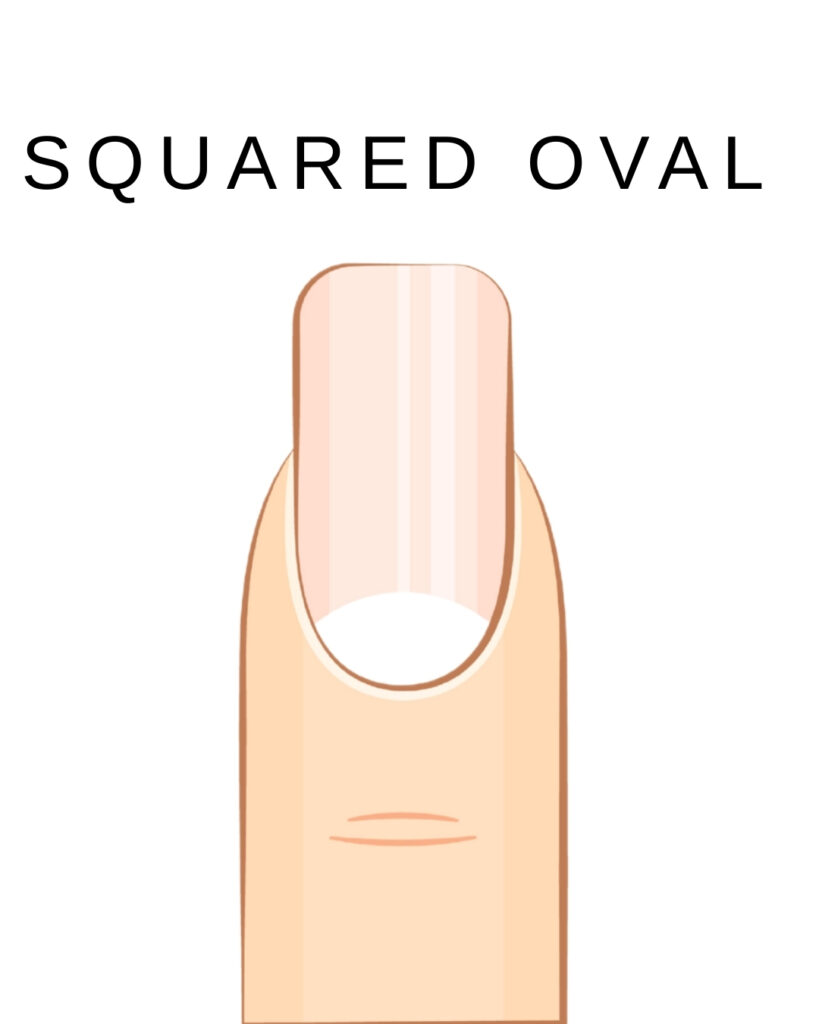 Natural, easy-to-maintain rounded square tips. by nailbeautyguide
