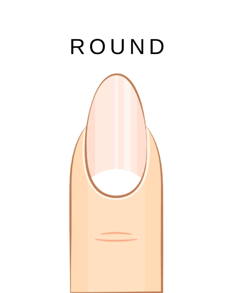 Short fingers with natural, rounded tips. by nailbeautyguide