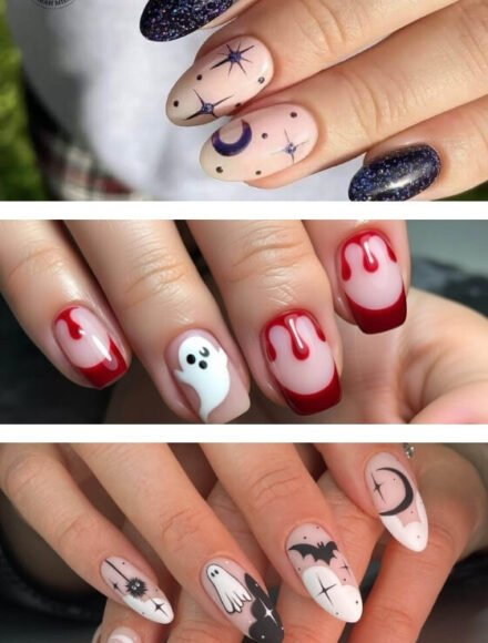 30+ Creepy, Cute & Creative Halloween Nail Ideas to Try This Season