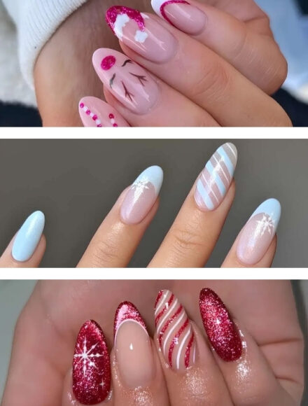 20 Sweet Candy Cane Nail Designs That'll Sweeten Your Holiday Season