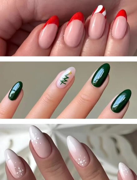 25 Simple Christmas Nail Designs That Look Elegant and Festive