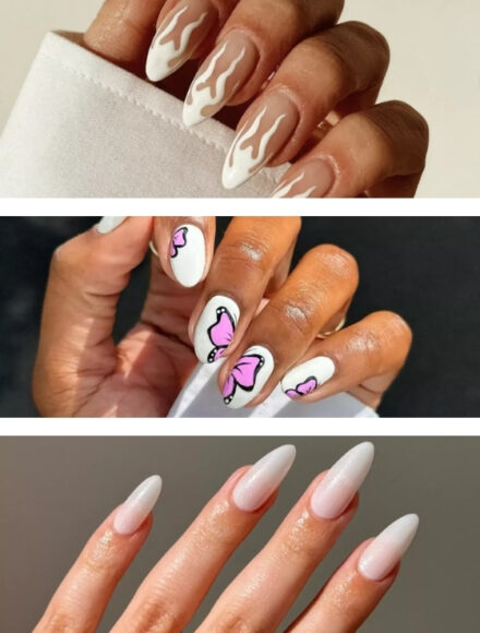 White Nails With Design: 28 Stunning Ideas to Try This Year